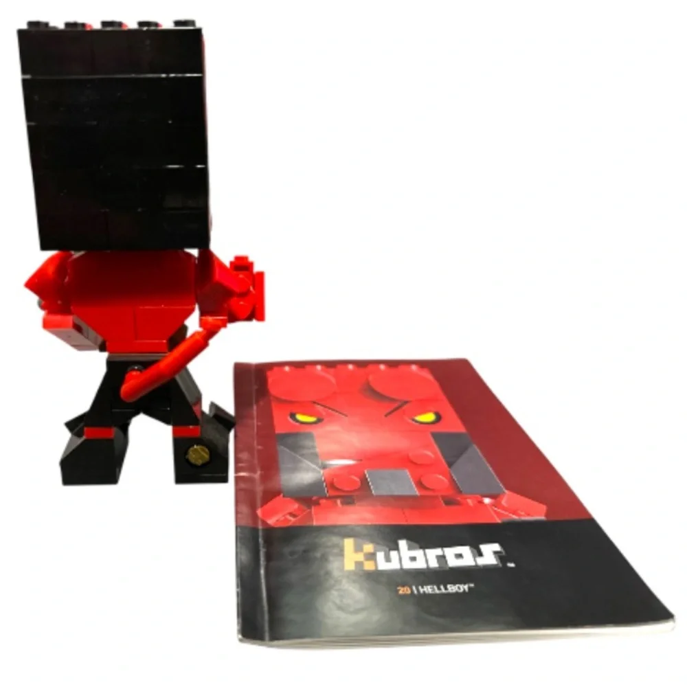 HellBoy Mega Blocks Construx Kubros Figure Building Set Discontinued - No Box